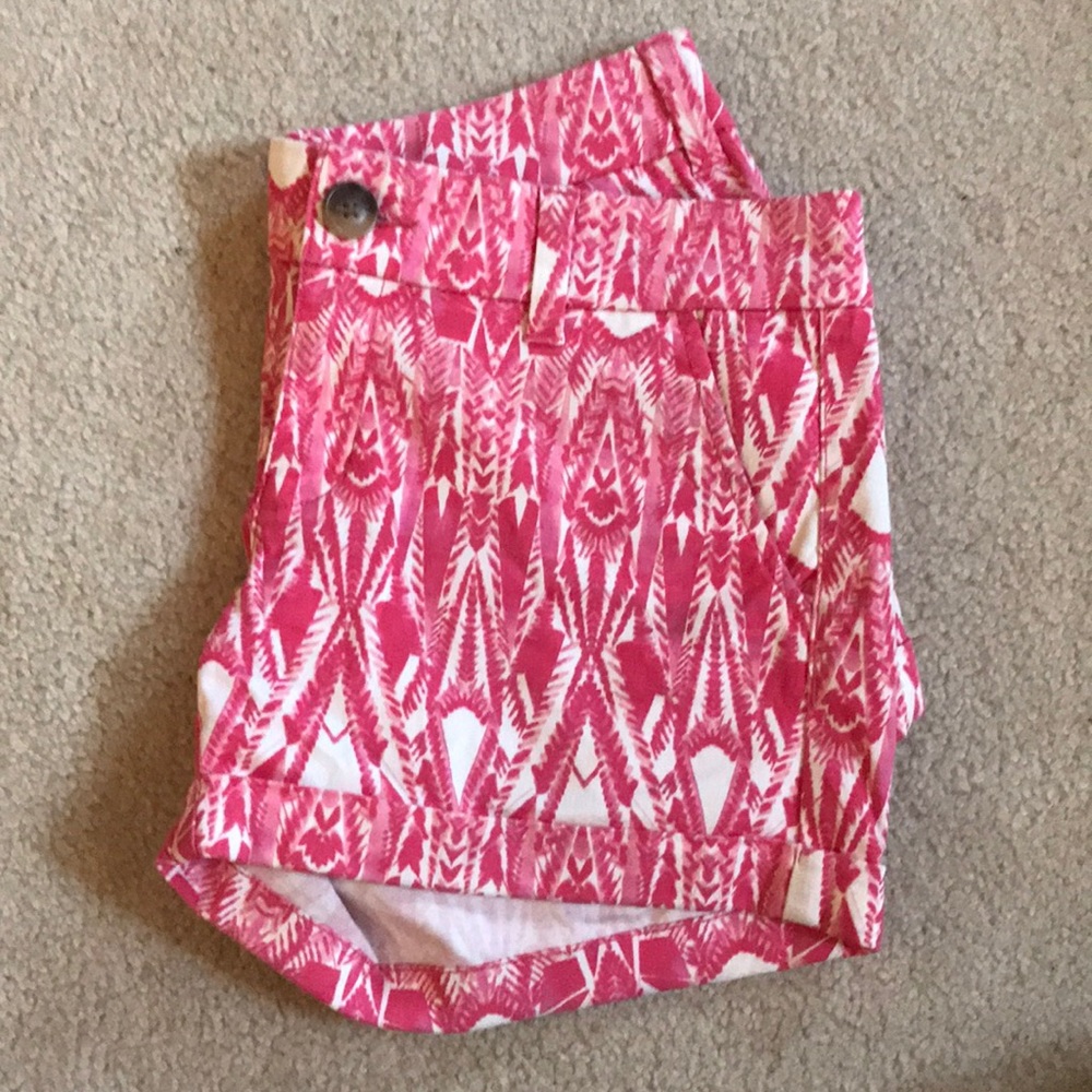 Pink Pattern Shorts - Picture 3 of 3